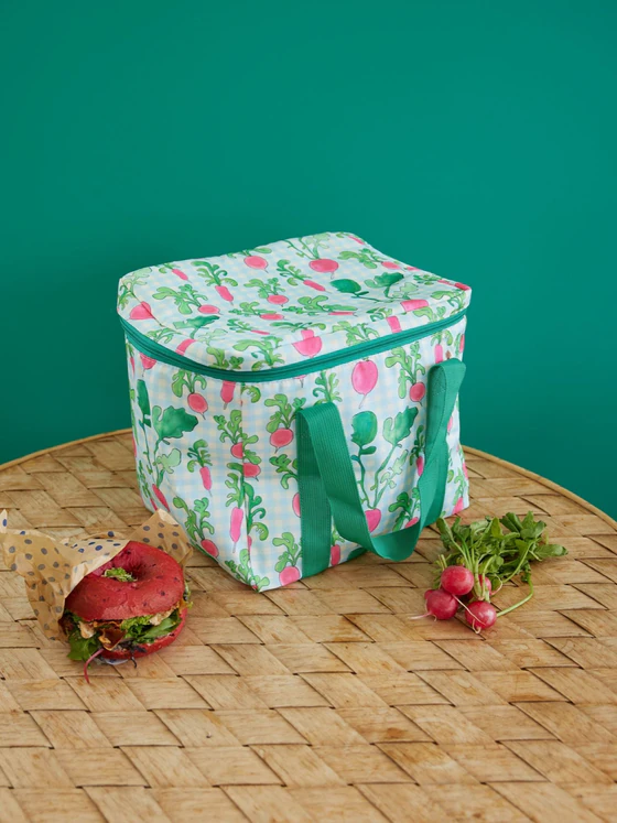 Kühltasche Rice by Rice Radieschen-Print – Leicht & Isoliert