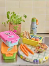 Brotdose Rice by Rice Orange Grün – Auslaufsicher & BPA-frei