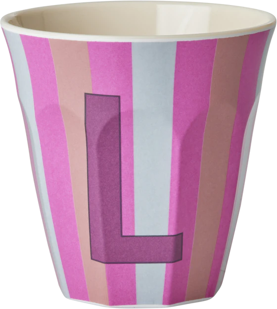 Melamin-Trinkbecher Rice by Rice 250 ml Streifen robust