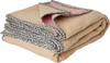 Wohndecke Baumwolle Rice by Rice Beige Rosa Crinkle-Optik