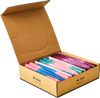 Gedrehte Stabkerzen Set Rice by Rice – 3 Farben 6h Brenndauer
