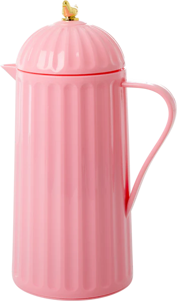 Isolierkanne 1L Bubblegum Pink Gold Vogel Rice by Rice