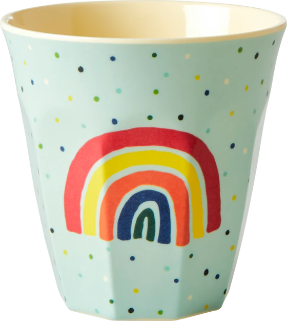 Kinder-Trinkbecher-Set Rice by Rice 6er Melamin 250 ml bunt