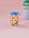 Melamin-Trinkbecher Kinder 250 ml Happy Cars Rice by Rice