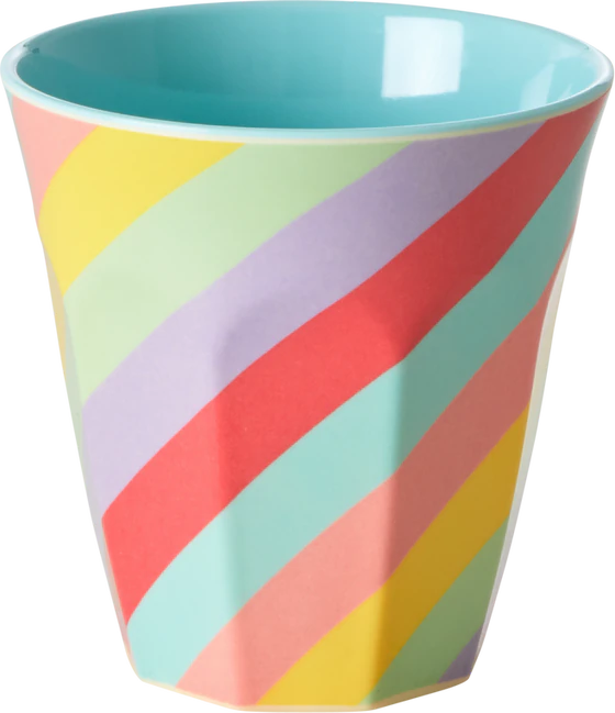 Melamin-Trinkbecher Rice by Rice 250 ml Summer Print robust