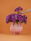 Übertopf Keramik Rice by Rice Soft Pink Crackle XL Unikat