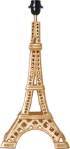 Tischleuchte Eiffelturm Gold Large Rice by Rice – Metall-Design - Metal Table Lamp in Eiffel Tower Shape - Gold - Large - E27
