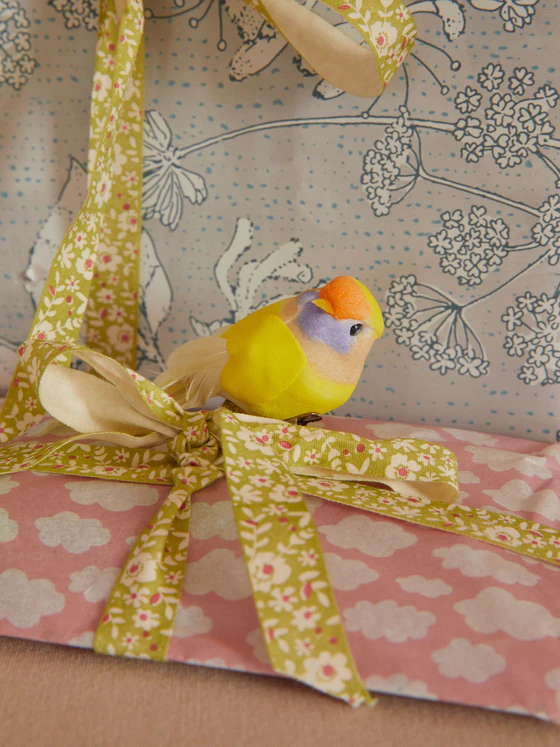 Dekovögel mit Clip Rice by Rice 6 Farben – Kreative Geschenkdeko