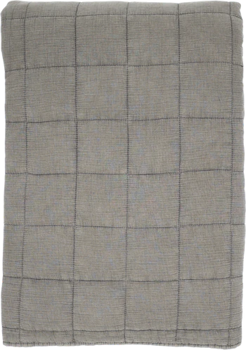 Tagesdecke Chic Antique Aix Quilt 240x240 Baumwolle Latte