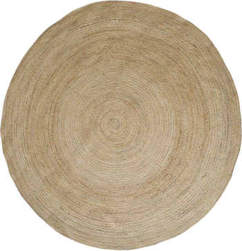 Runder Teppich Chic Antique 200cm Natur – Handgefertigte Jute