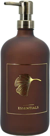 Seifenspenderflasche Chic Antique 1000 ml Glas Mokka Vintage