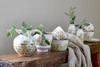 Dekorative Keramikflasche Chic Antique Limone Blossom Creme