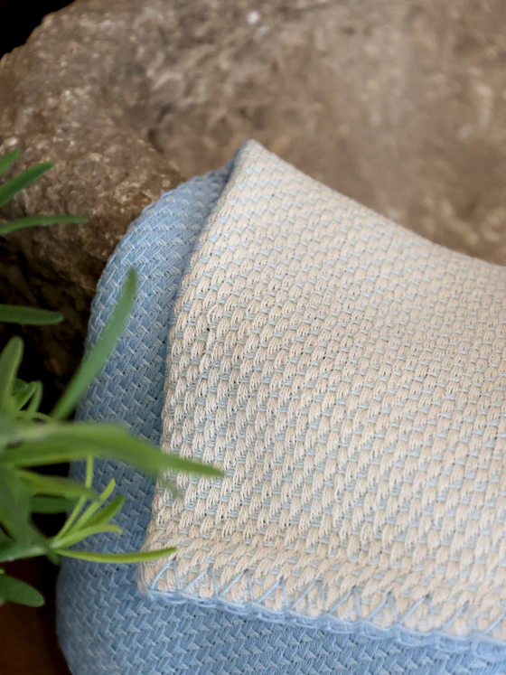 Jacquard Spültuch Chic Antique Aix 100% Baumwolle sky blue
