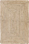 Rechteckiger Teppichläufer Chic Antique Natur 90x60 Jute