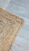 Rechteckiger Teppichläufer Chic Antique Natur 90x60 Jute