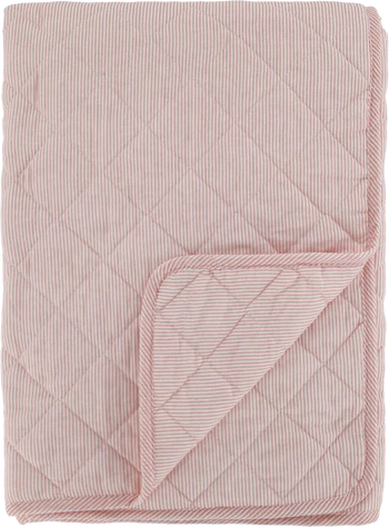 Tagesdecke Chic Antique Aix Quilt Rosa Weiß Baumwolle