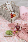 Tagesdecke Chic Antique Aix Quilt Blumen Baumwolle Rosa