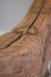 Runder Wandspiegel Chic Antique Grimaud – Recyclingholz Unikat