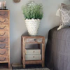 Beistelltisch Chic Antique Grimaud Recyclingholz Natur Vintage