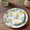 Frühstücksteller Chic Antique Maison Citron Porzellan Creme
