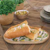 Dekoratives Serviertablett Chic Antique Tours Zitronen-Motiv Mangoholz