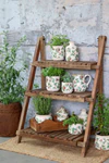 Keramik-Übertopf Chic Antique Fraises Creme – Erdbeer-Design