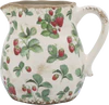 Keramik-Kanne Chic Antique Fraises Erdbeer-Dekor Creme 1,5L