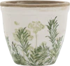 Übertopf Chic Antique Laval Blumendruck Verte Keramik Unikat