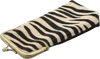 Reißverschluss-Etui Chic Antique Leder Zebra-Unikat 18x10 cm