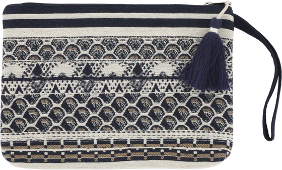 Jacquard Clutch Chic Antique Sens midnight – Stilvoll & Langlebig