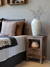 Beistelltisch mit Schublade Chic Antique Grimaud Recyclingholz
