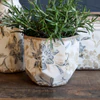 Übertopf Chic Antique Croix Keramik Creme – Handgefertigt