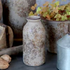 Dekorative Keramikflasche Chic Antique Melun Latte Matt Vintage