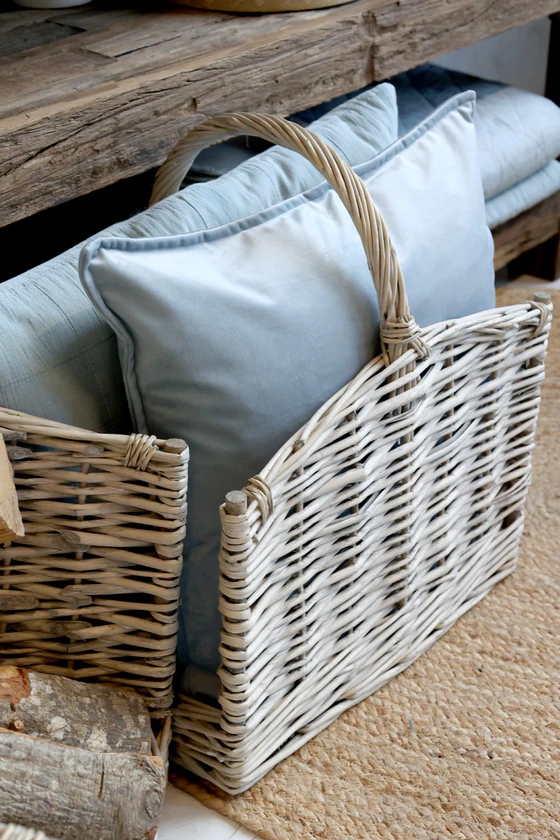 Korb-Set mit Henkeln Chic Antique – Handgefertigt aus Weide Natur