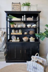 Korb-Set mit Plastikeinsatz Chic Antique Natur 3er-Set Weide