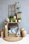 Aufbewahrungskorb-Set Chic Antique Natur Vintage-Look 3er