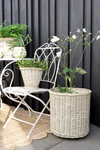 Korb-Set mit Rollen Chic Antique Natur 3er-Set Weide