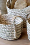 Aufbewahrungskorb-Set Chic Antique Korb Set 3 handgefertigt