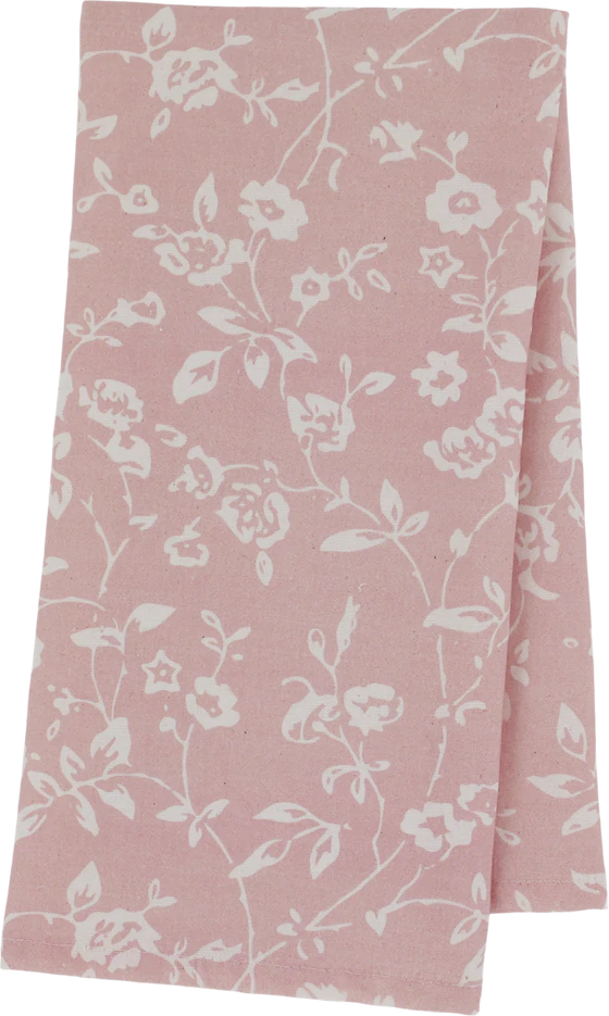 Geschirrtuch Chic Antique Aix Wildrosen 100% Baumwolle Rosa