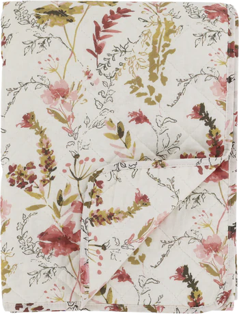 Tagesdecke Chic Antique Aix Quilt Wildblumen Baumwolle