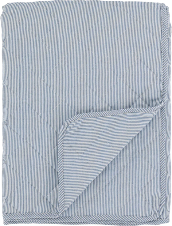 Tagesdecke Chic Antique Aix Quilt Streifen Sky Blue Baumwolle
