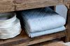 Tagesdecke Chic Antique Aix Quilt Streifen Sky Blue Baumwolle