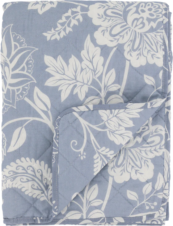 Steppdecke Chic Antique Aix Quilt sky blue Baumwolle