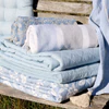 Steppdecke Chic Antique Aix Quilt sky blue Baumwolle