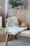 Tagesdecke Chic Antique Aix Quilt Blumen Baumwolle Grün