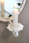 Wandspiegel mit Kerzenhalter Chic Antique Creme Vintage-Look