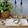 Servierbrett Tapas Chic Antique Tours Mangoholz Unikat