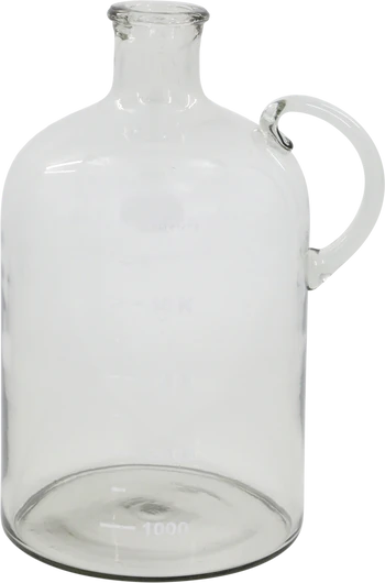 Dekorative Glasflasche Chic Antique – Handgefertigtes Design