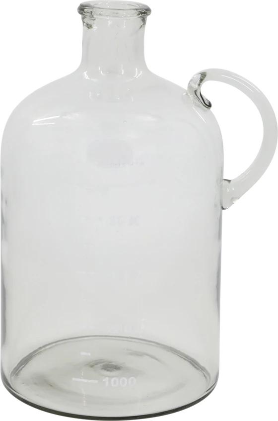 Dekorative Glasflasche Chic Antique – Handgefertigtes Design