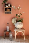 Dekorative Glasflasche Chic Antique – Handgefertigtes Design